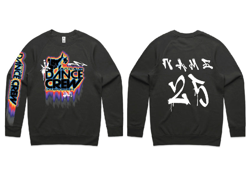 ADCC OG Flow Crew Neck - Charcoal