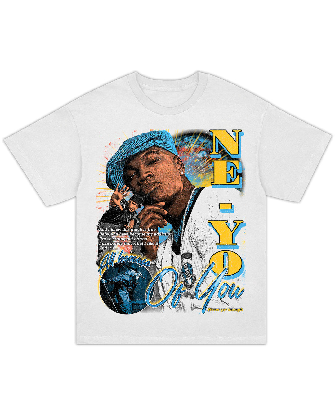 Because of You Tee - White