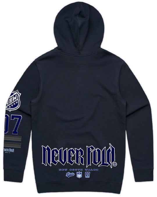 Blues Hood - Navy