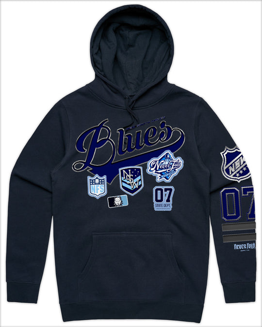 Blues Hood - Navy