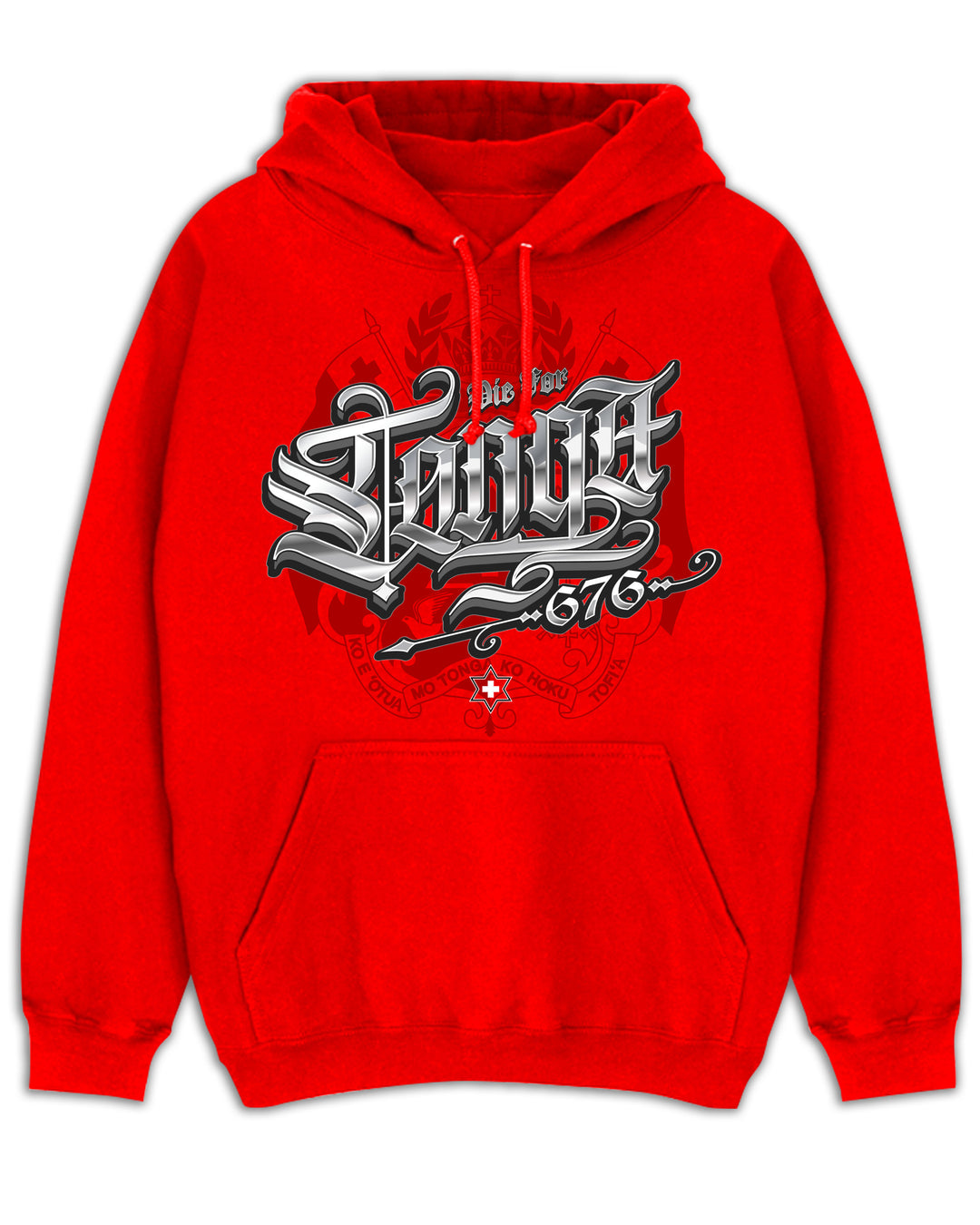 Tonga Monarch Black Hood - Red