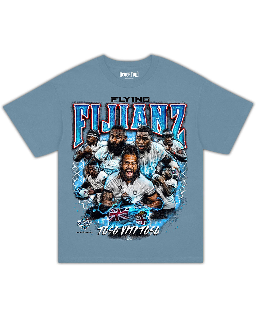 Flying Fijianz Blue Tee