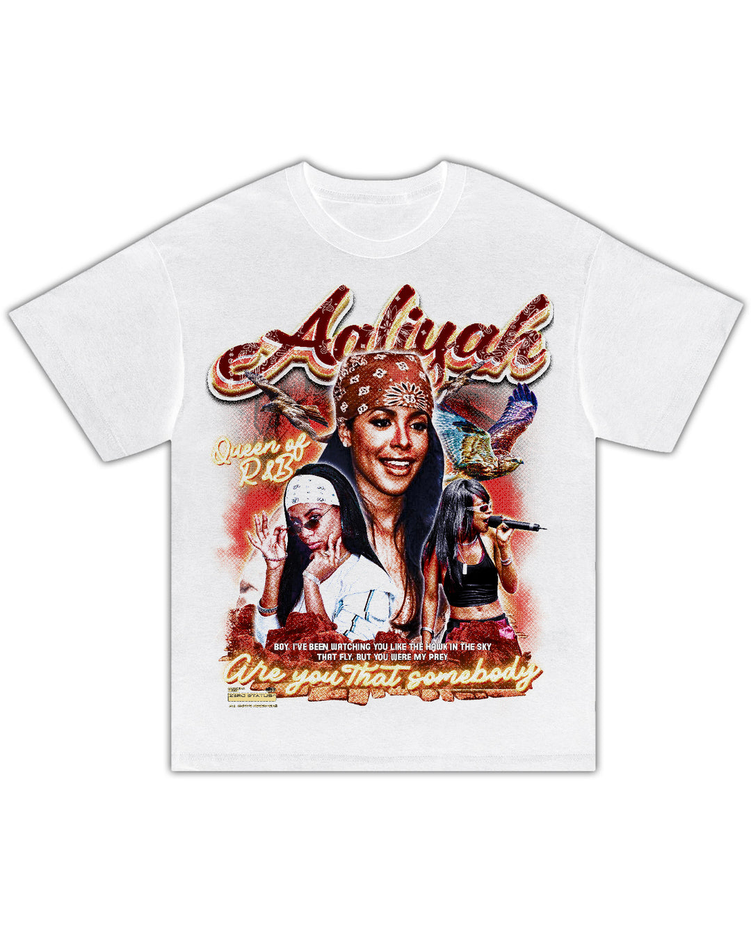 Hawk Tee - White