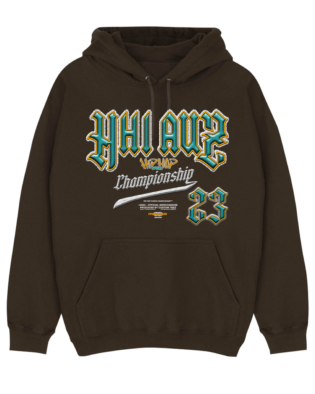 HHI Merch 2023 - Miami Hood - Brown