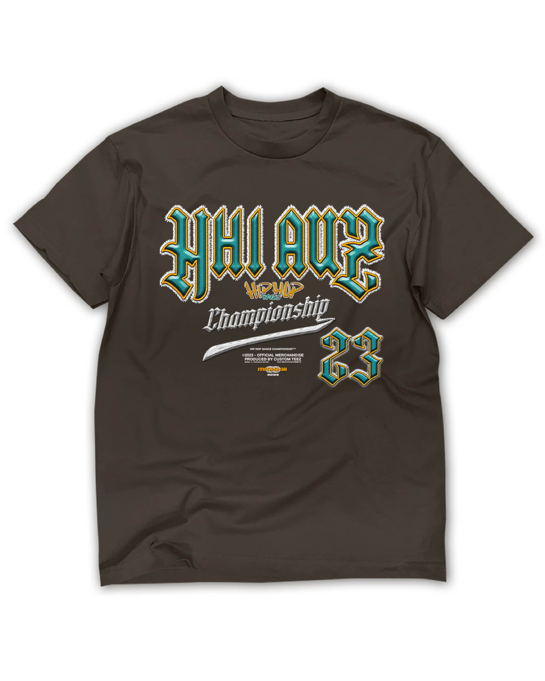 HHI Merch 2023 - Miami Tee - Brown