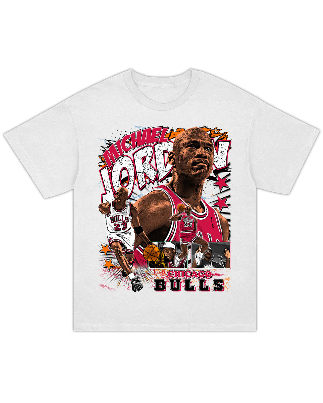 Jordan Comic - White Tee