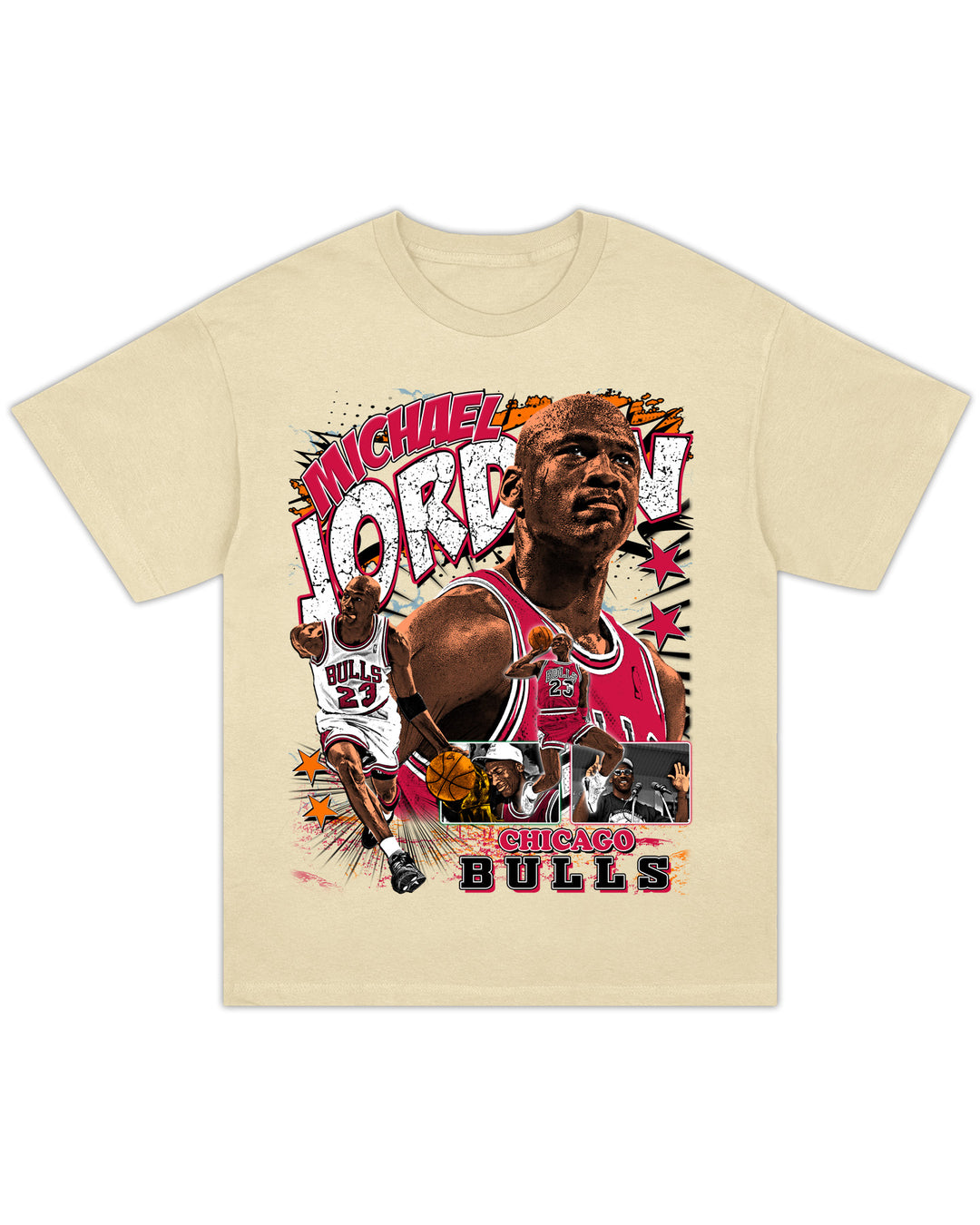 Jordan Comic - Ecru Tee