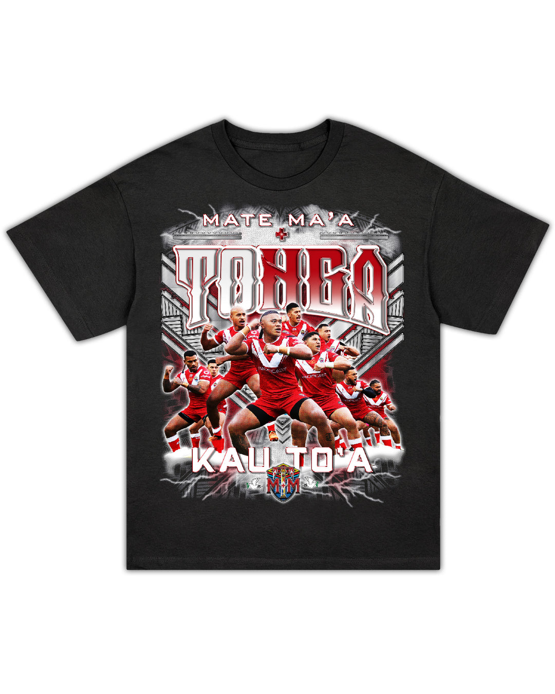 Kau To'a Tonga Black Tee