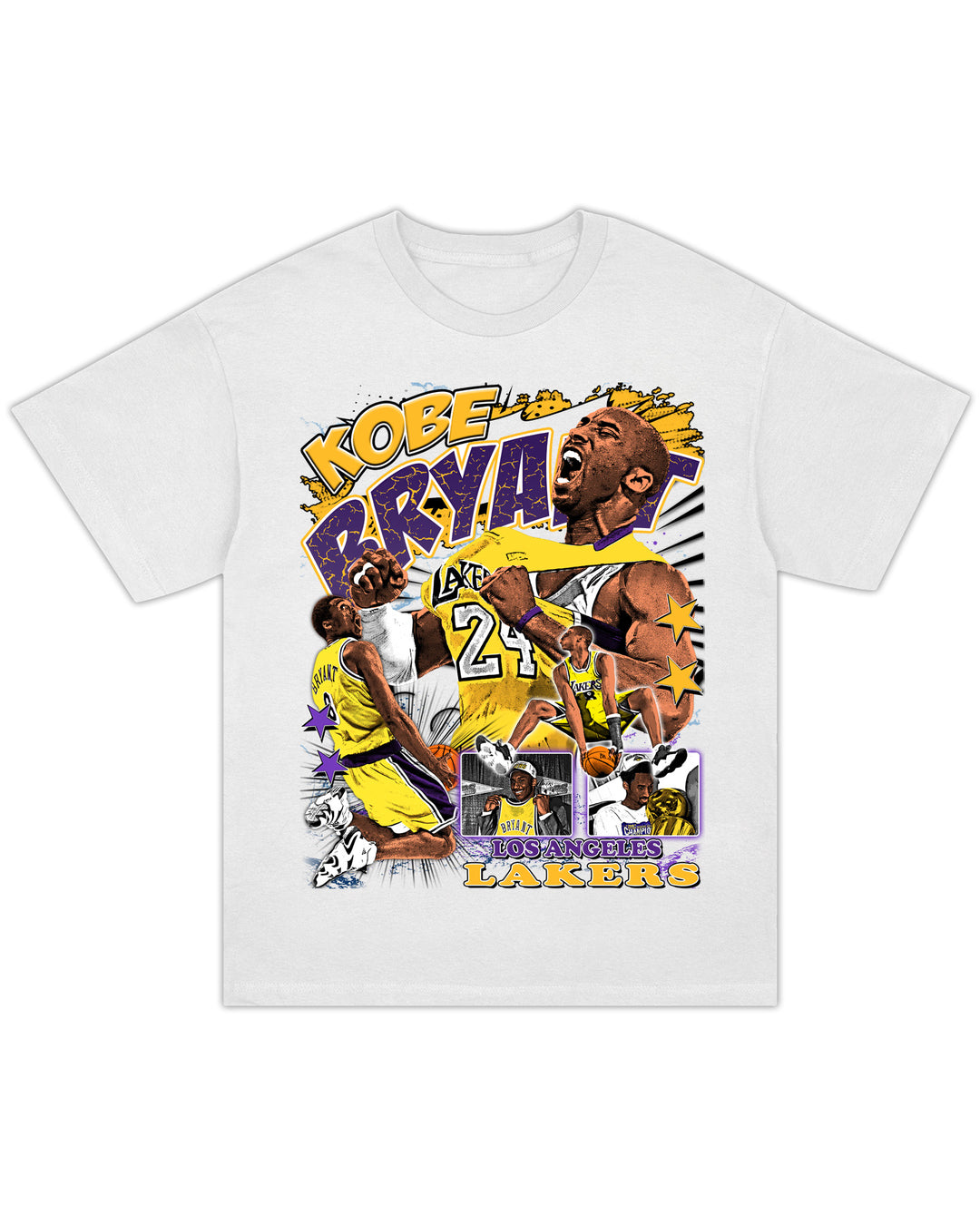 Kobe Comic - White Tee