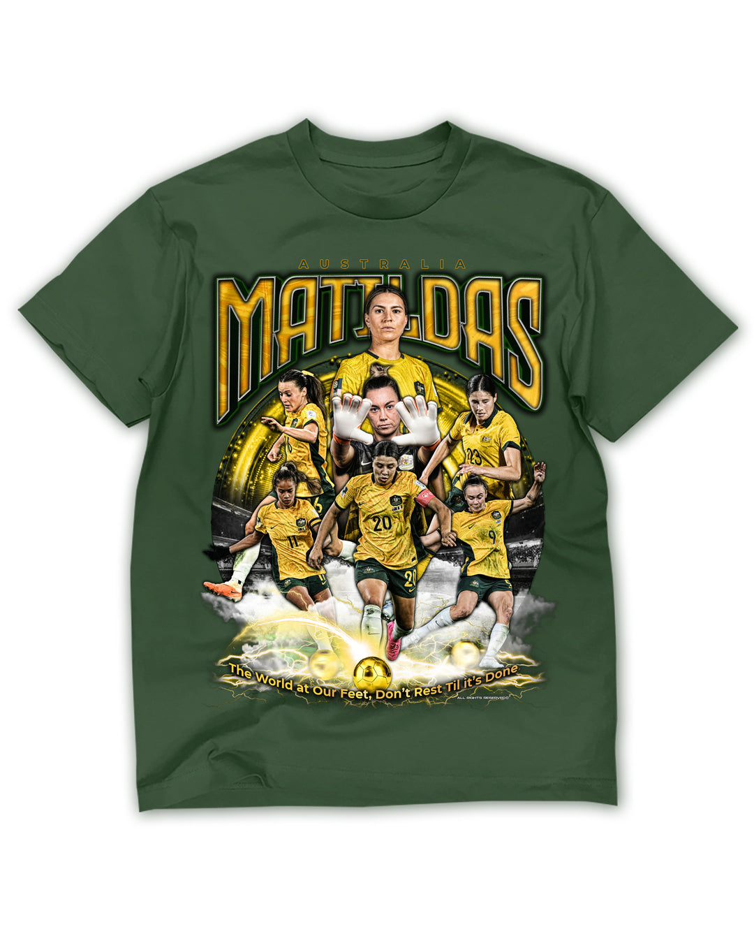 FWWC Tee - Forest Green