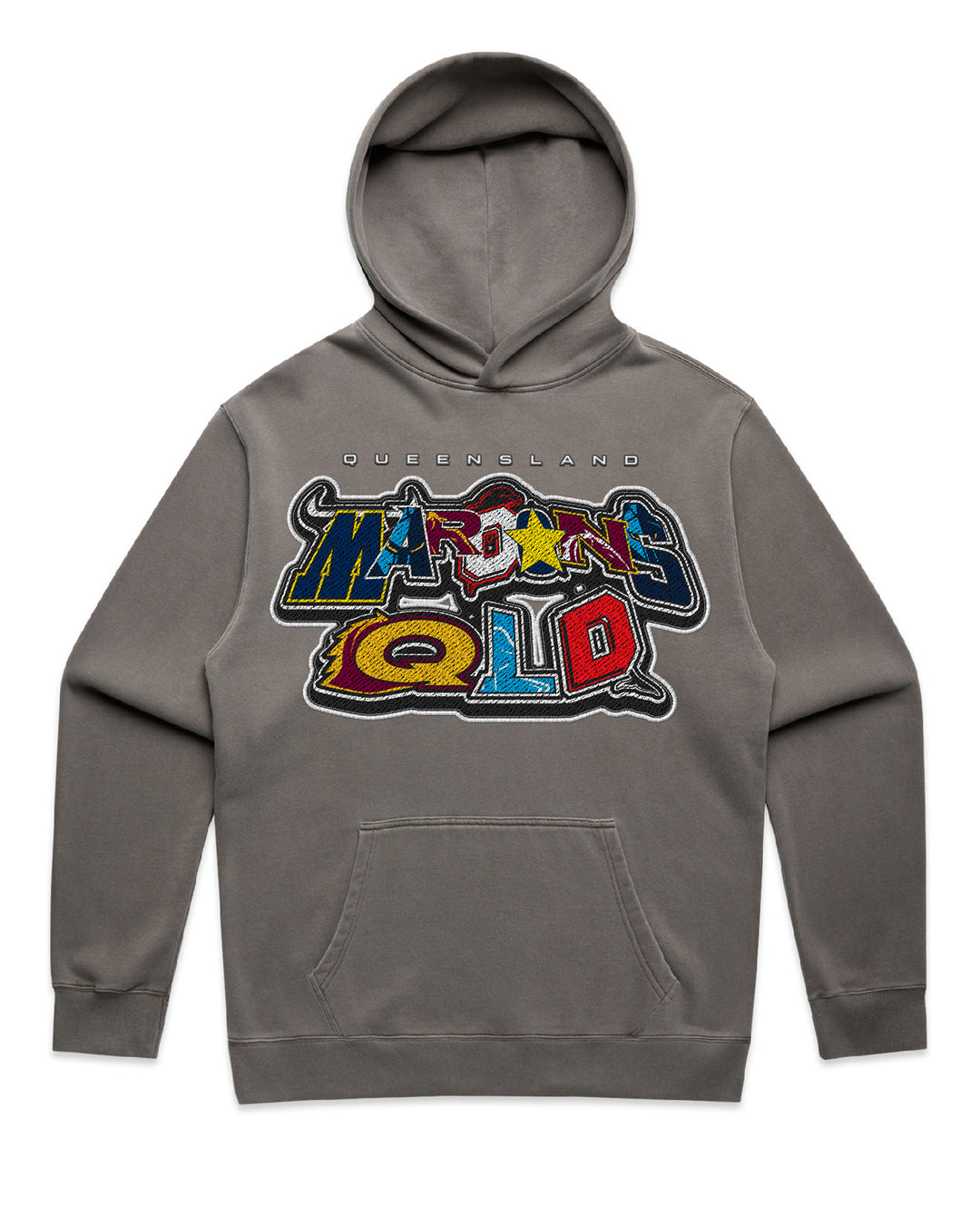 QLD Patch Faded Hood