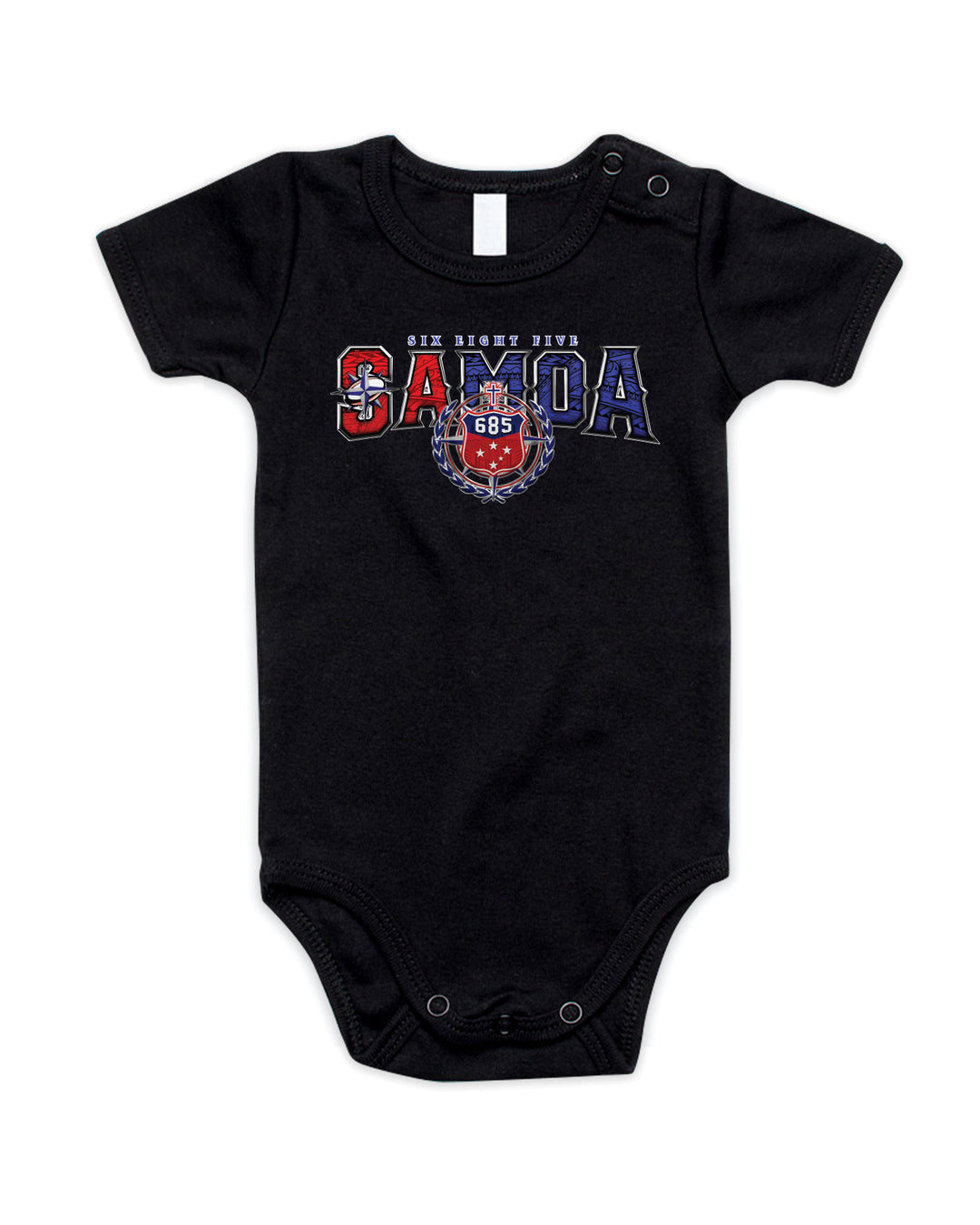 SA to the World Onesie Black