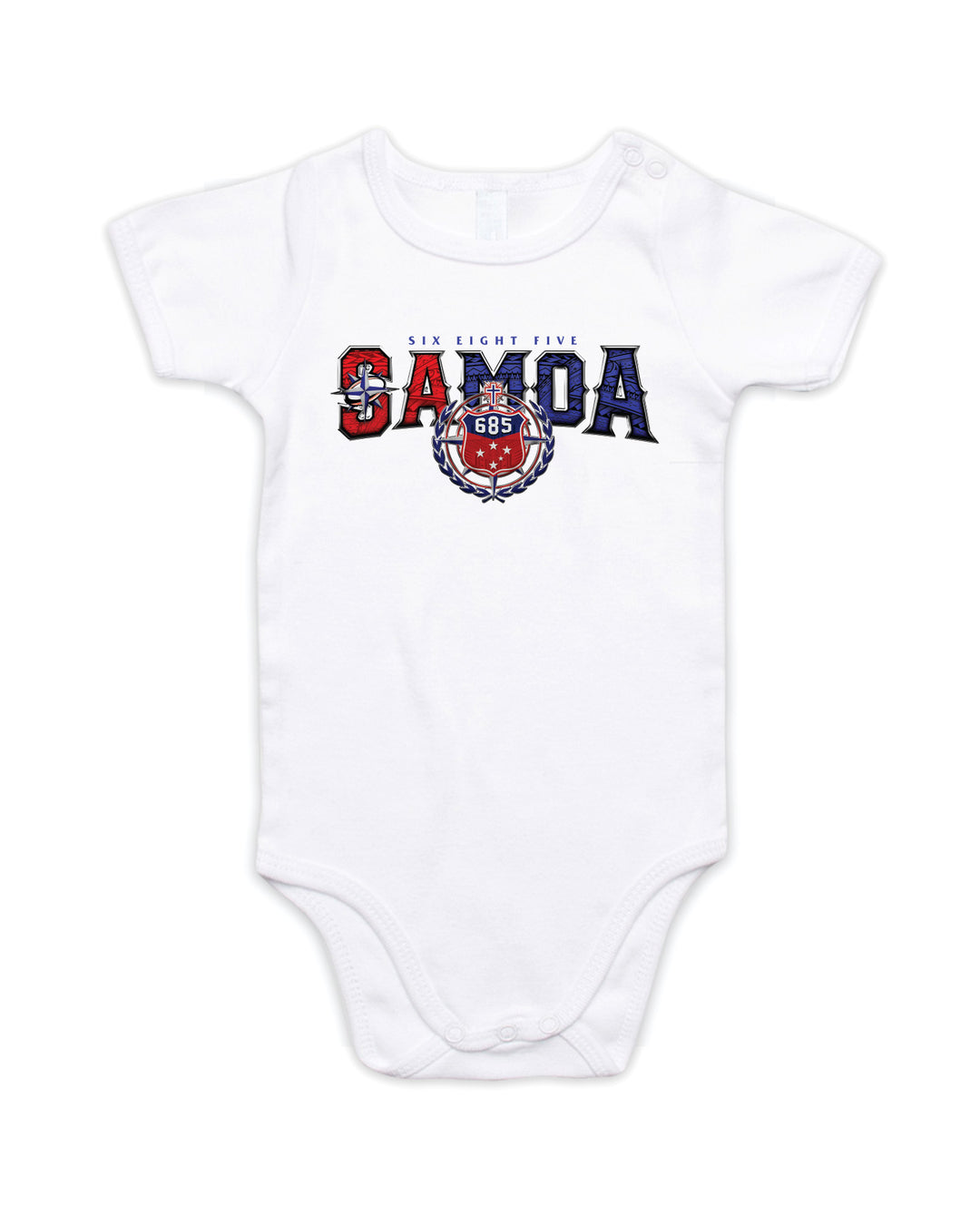SA to the World Onesie White