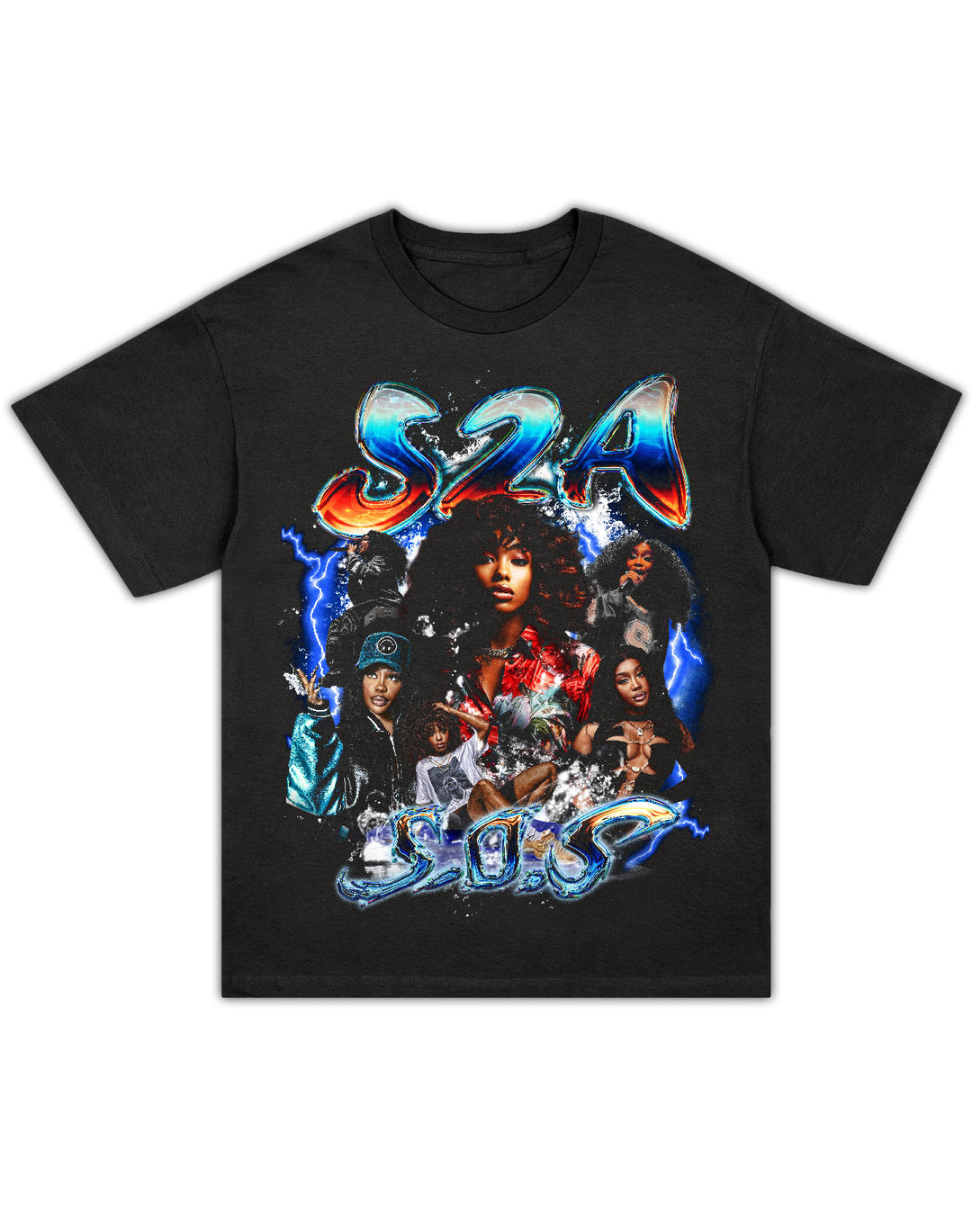 S.O.S Tee - Black