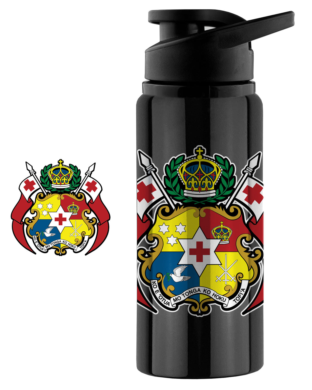 Tongan Crest - Black