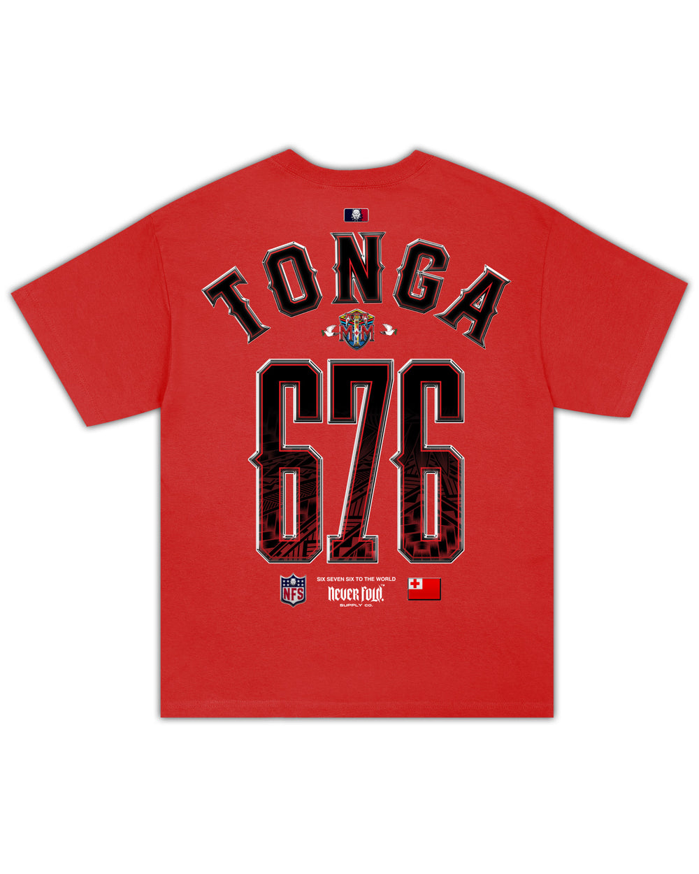 Tonga Jersey Red Tee