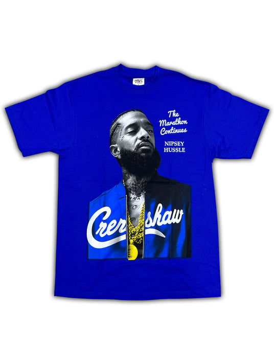 Marathon - Blue Tee