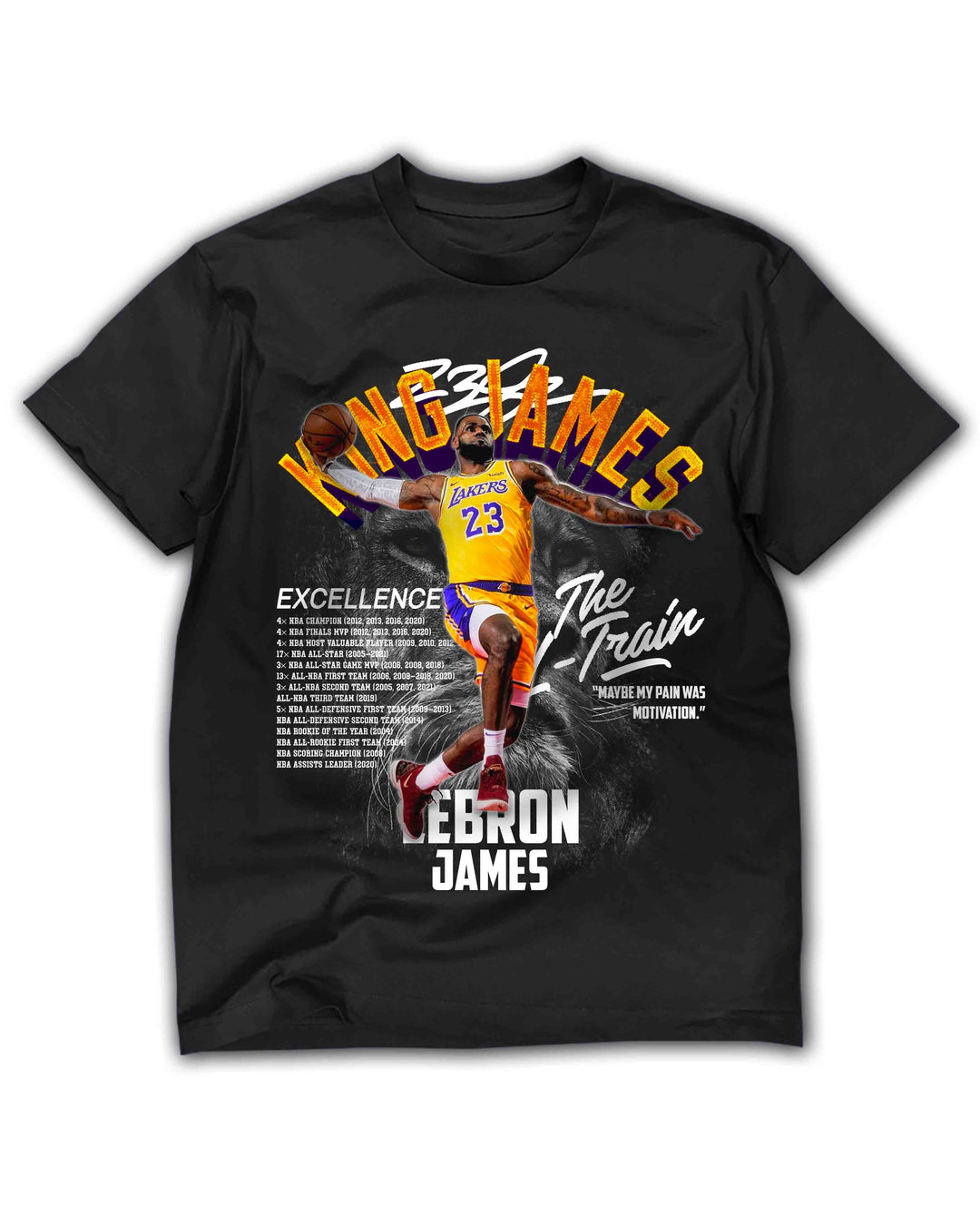 James Excellence Tee - Black