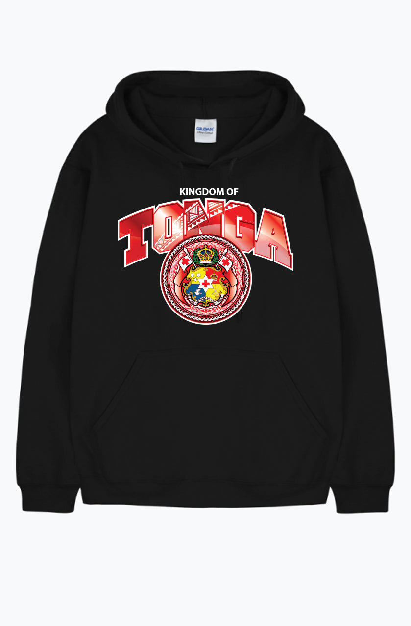Kingdom of Tonga Crest Hood - Black