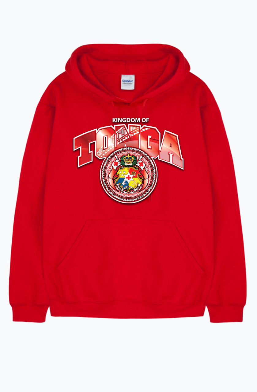 Kingdom of Tonga Crest Hood - Red