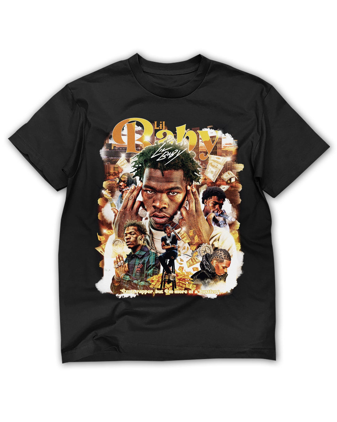 Lil Baby Tee - Black