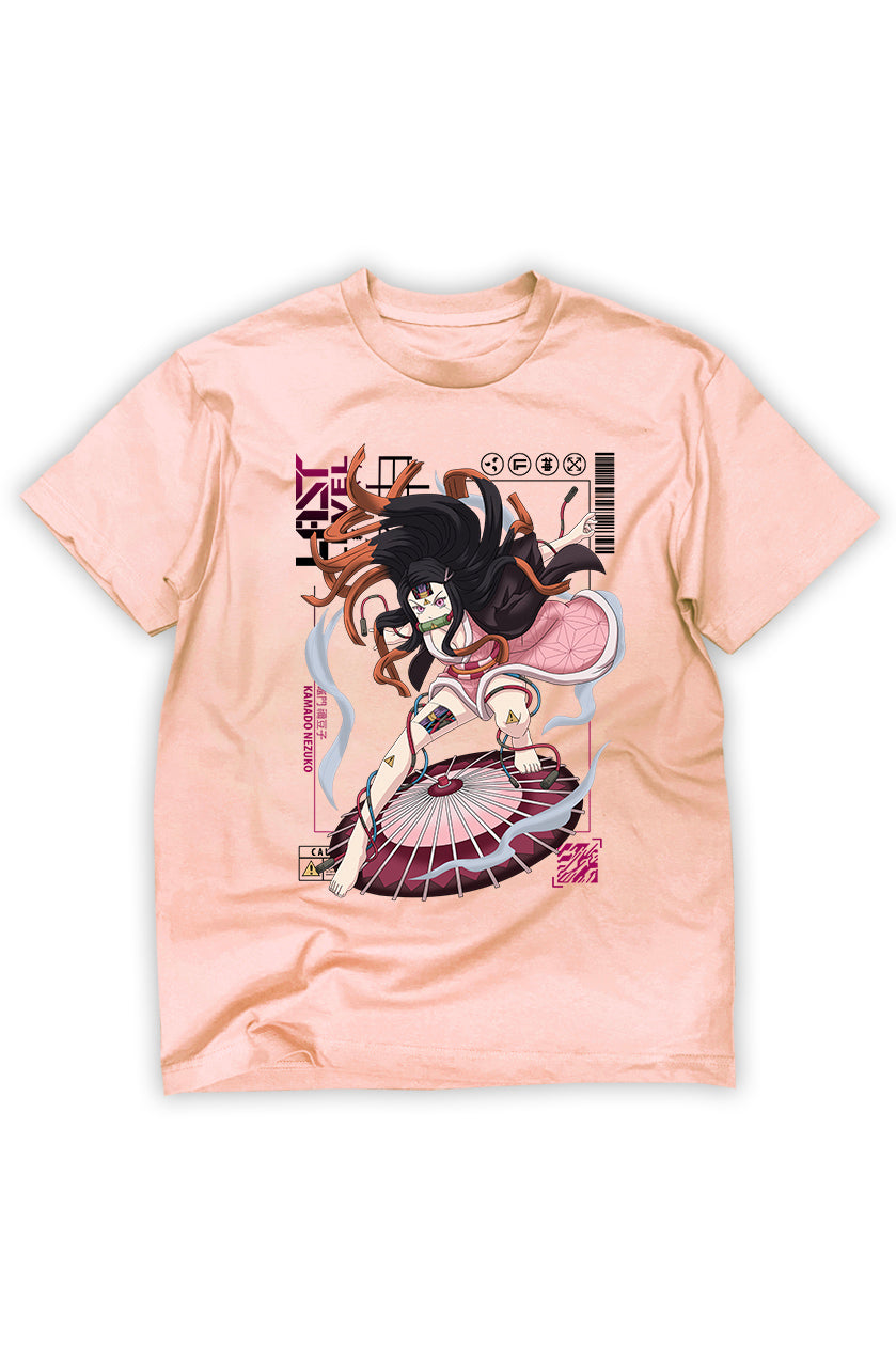 D.Slayer Nezu Tee - Pale Pink