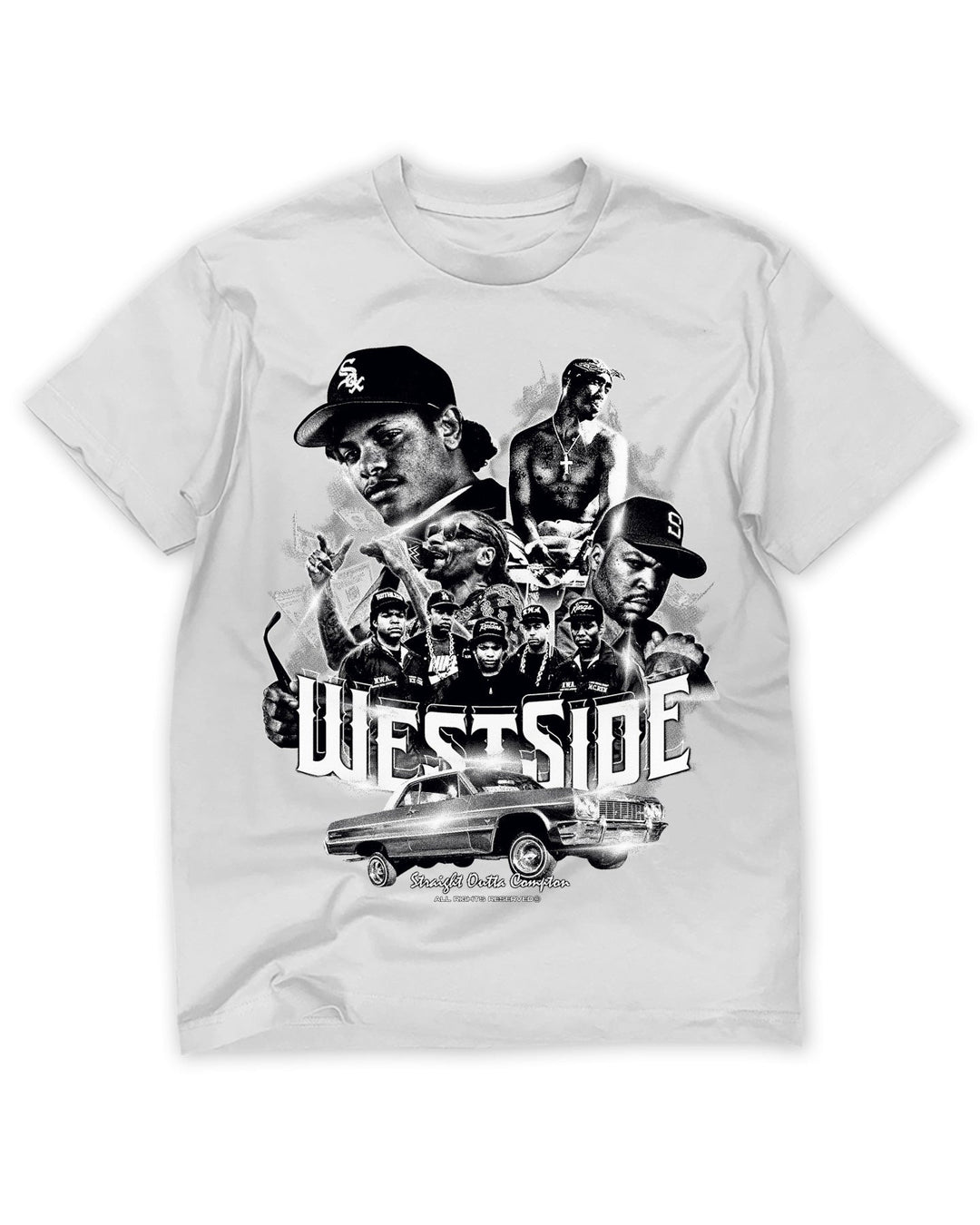 Westside Rappers Tee - White