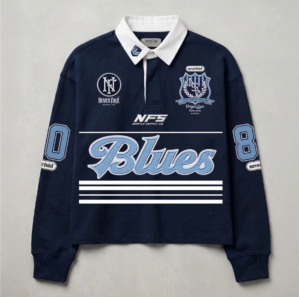 NSW Retro Classic Rugby Polo Jersey