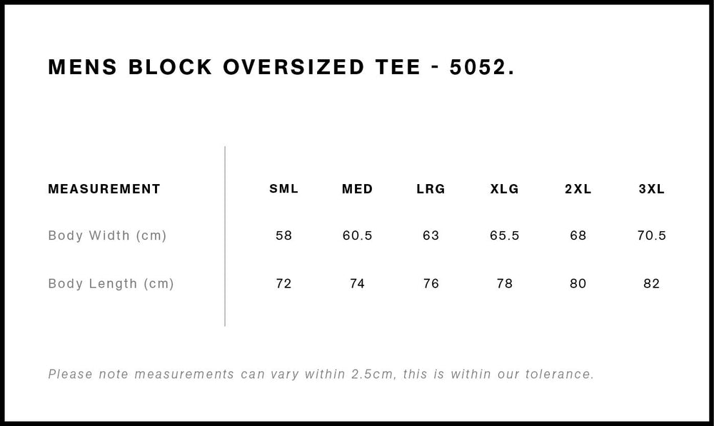 Tonga League Oversize Tee