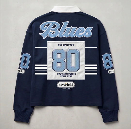 NSW Retro Classic Rugby Polo Jersey
