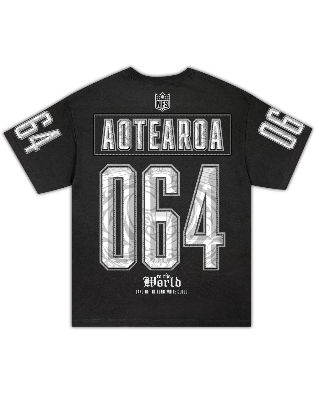 AOTEAROA Grid Iron Tshirt