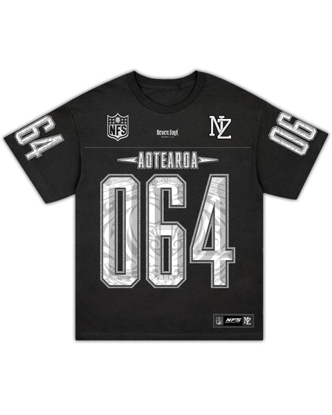 AOTEAROA Grid Iron Tshirt
