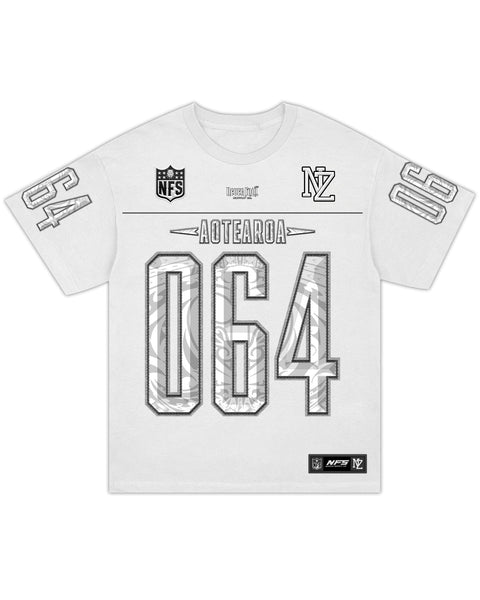 AOTEAROA Grid Iron Tshirt