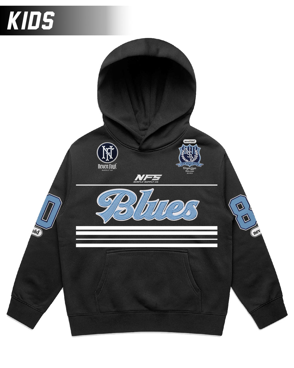 Blues Rugby Hood