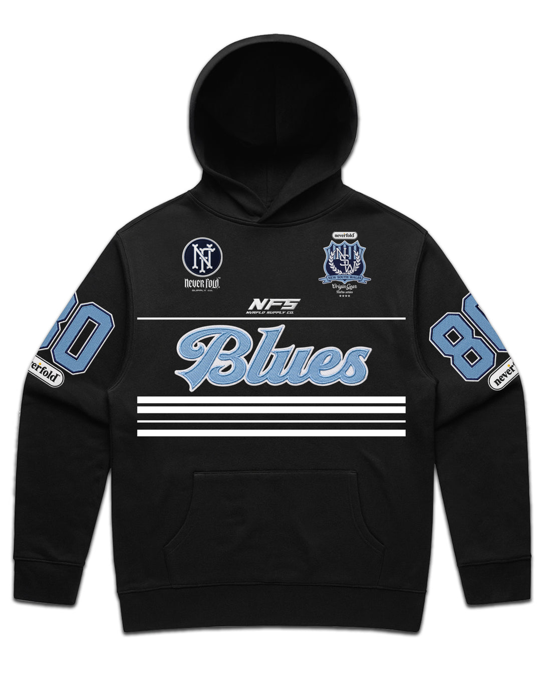 Blues Rugby Hood
