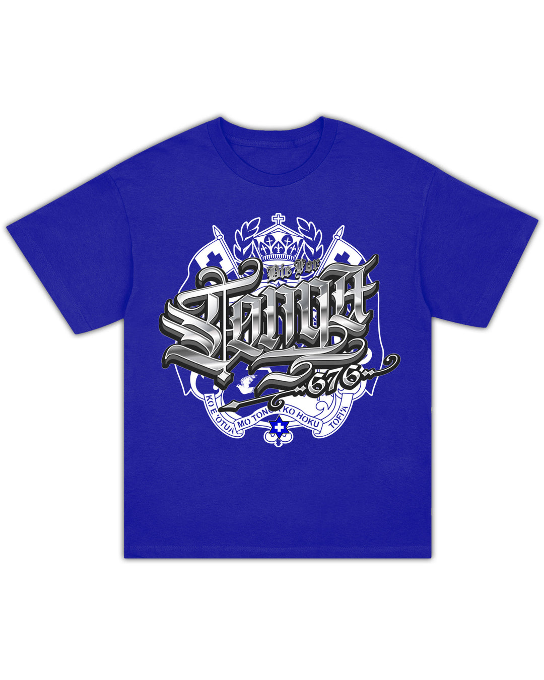 Die for Tonga Monarch - Blue Tee