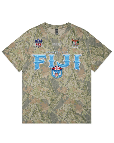 FIJI Heavy Faded Camo Tee