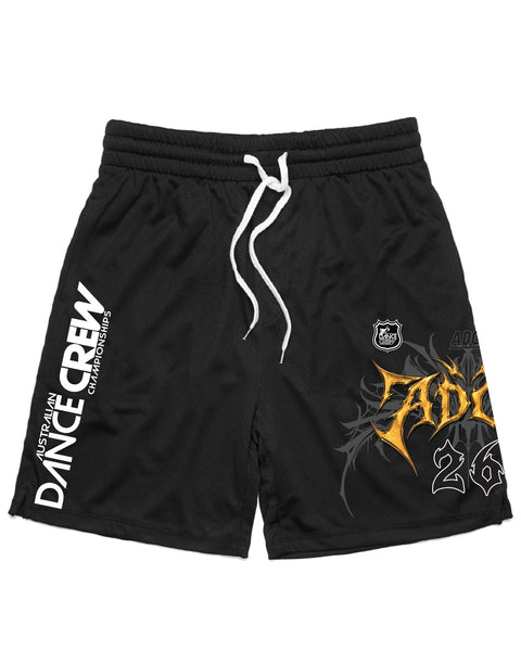 Black basketball shorts