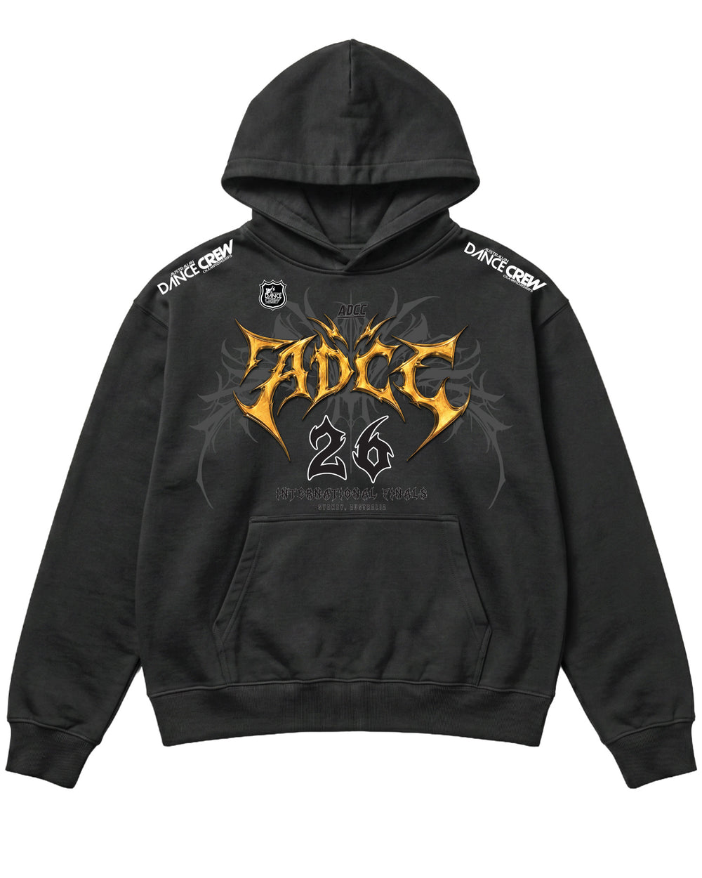 ADCC Finals Hood - Faded Black