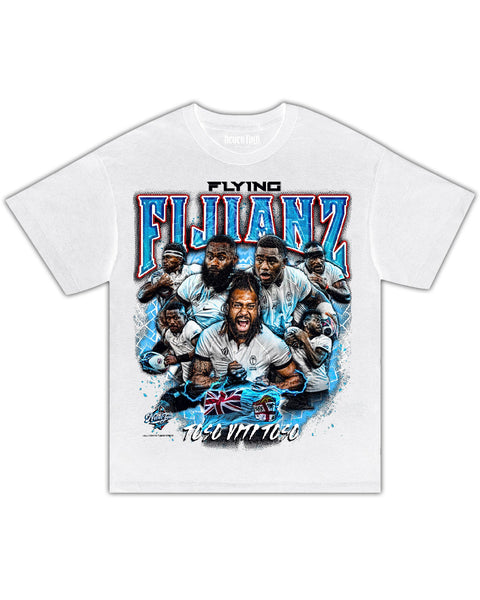 Flying Fijianz White Tee