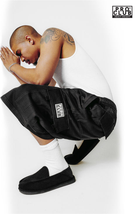Fleece Cargo Shorts – 167