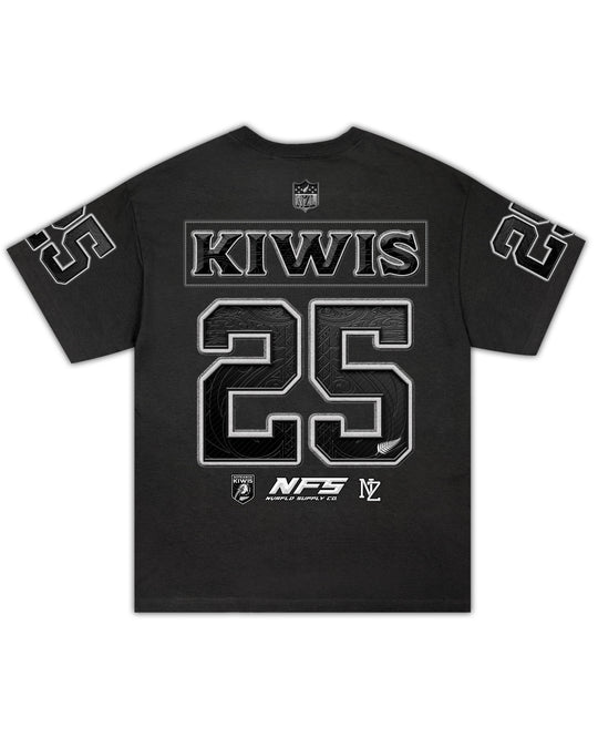 Kiwis 25 Grid Iron Tshirt