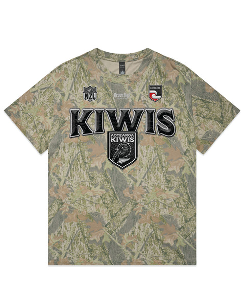 KIWIS Heavy Faded Camo Tee