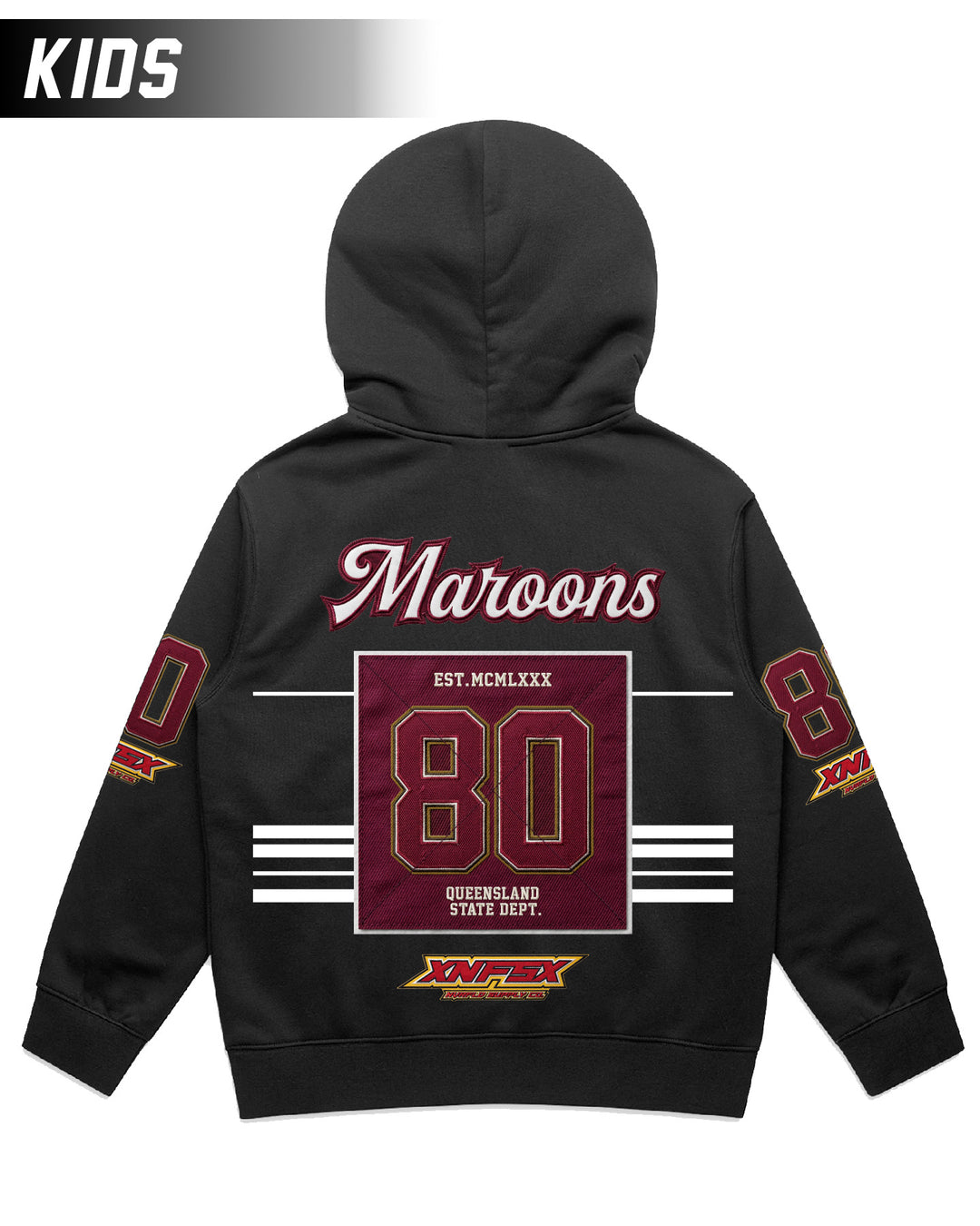 Maroons Rugby Hood