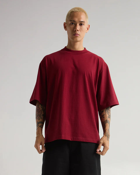 Oversized Teez – Burgundy