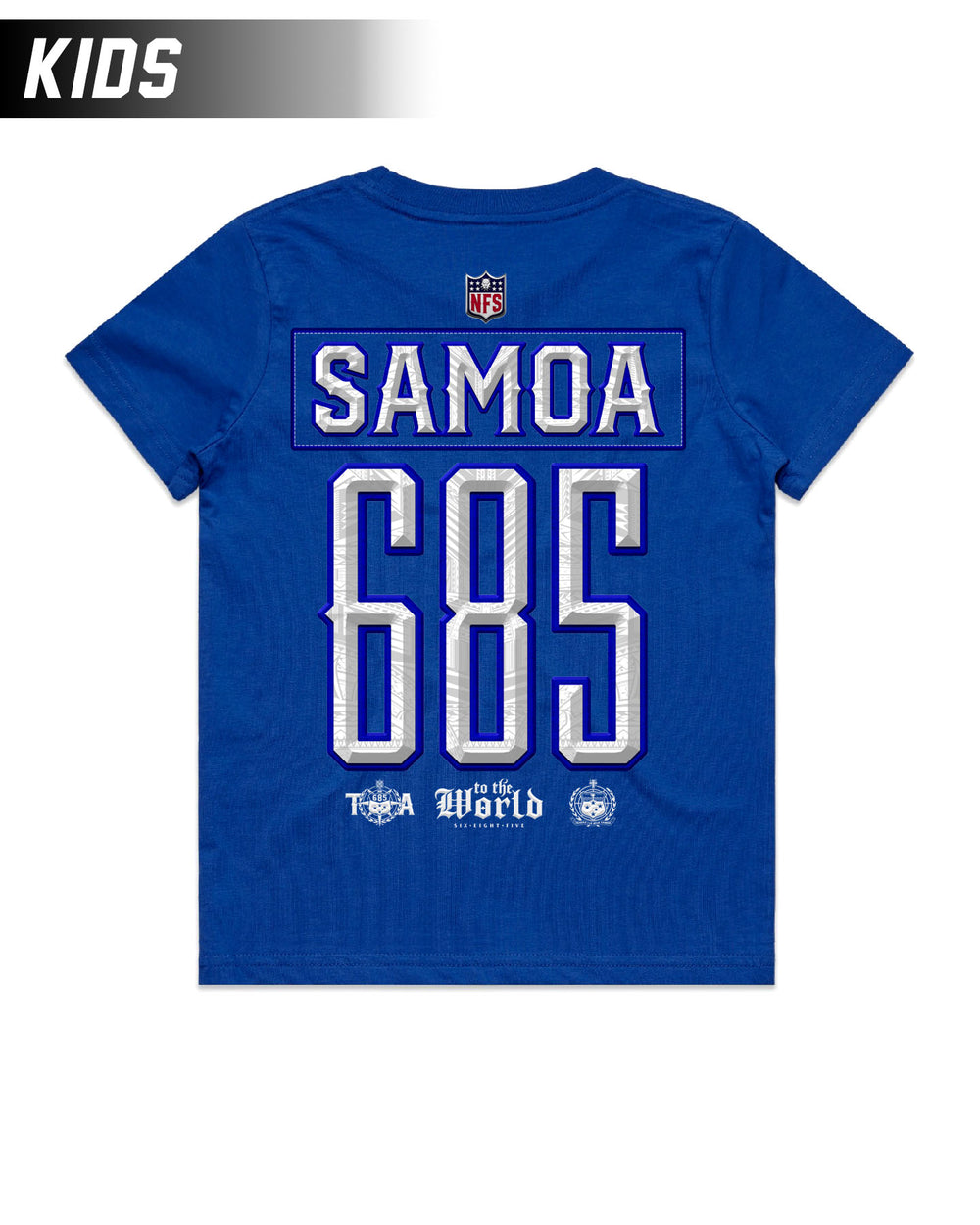 Samoa 685 Grid Iron Tshirt