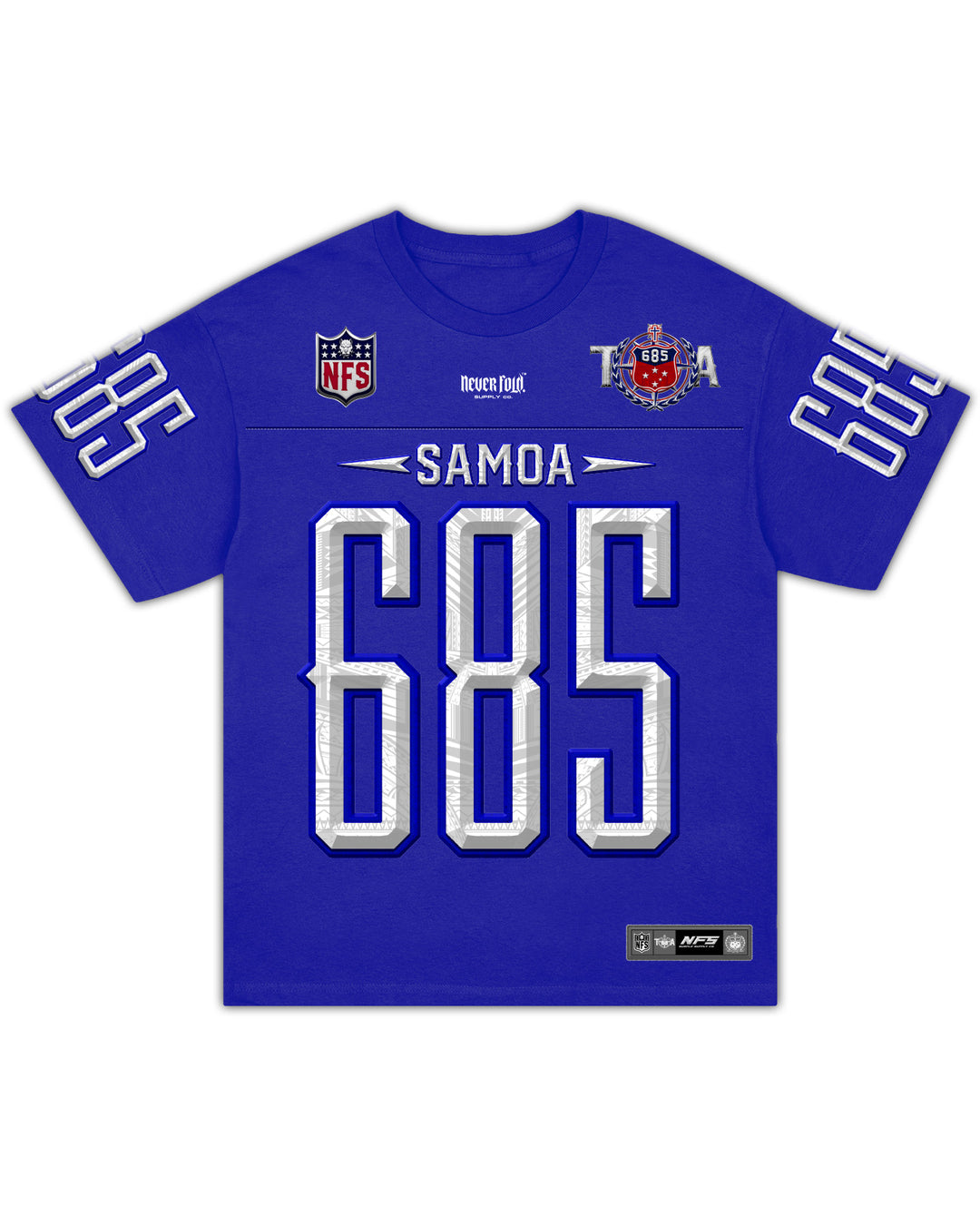 685 Samoa Rugby Samoa 685 Grid Iron Tshirt – customteezstore