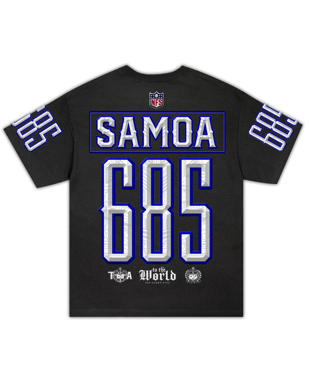 Samoa 685 Grid Iron Tshirt