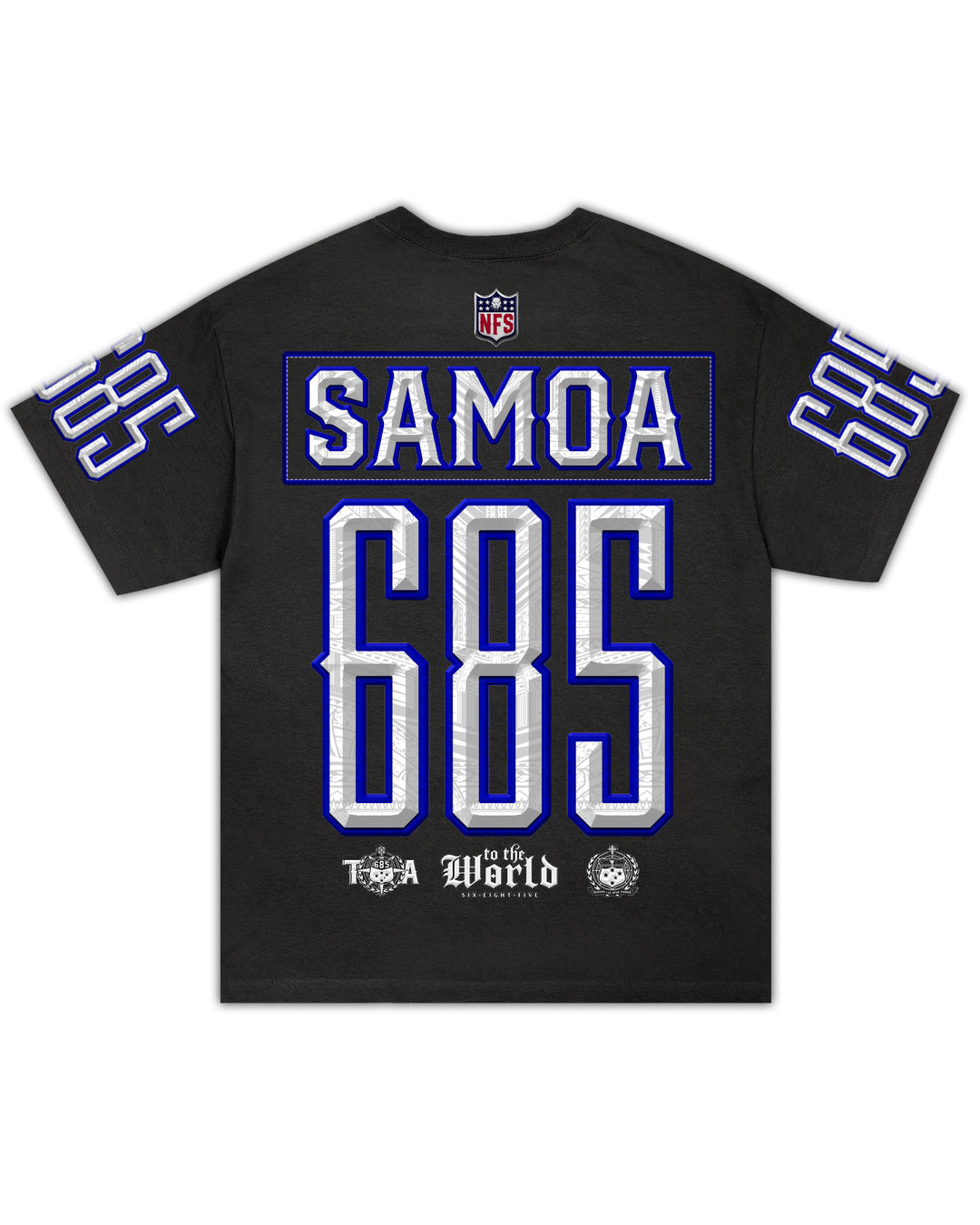 Samoa 685 Grid Iron Tshirt