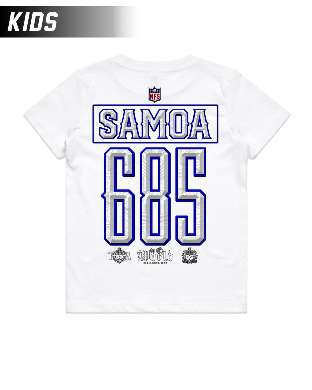 Samoa 685 Grid Iron Tshirt